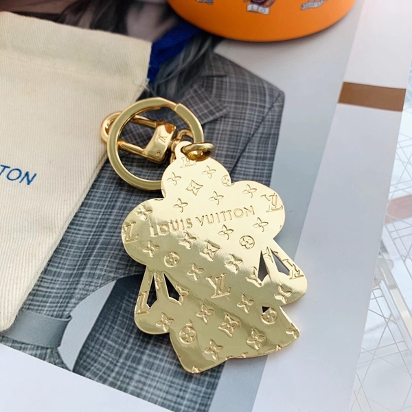 ブランドキーホルダー角部分ディテール